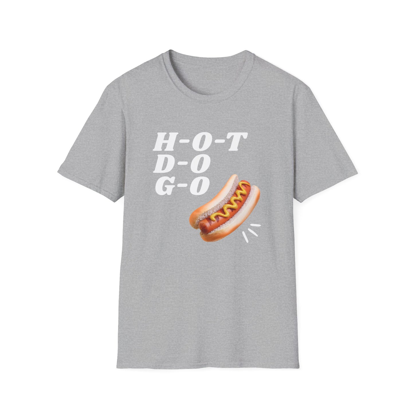 Softstyle T-Shirt - Witty Tees - Funny Gift for Friends - Hot Dog