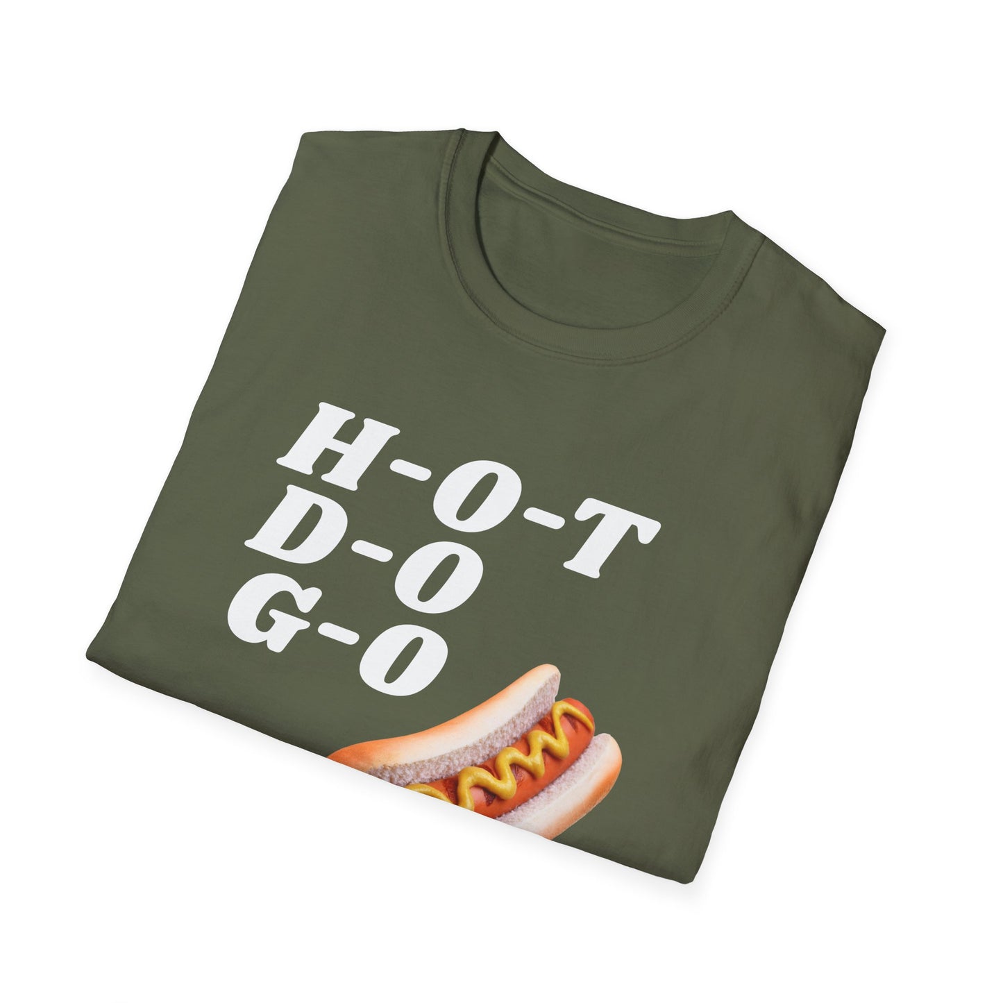 Softstyle T-Shirt - Witty Tees - Funny Gift for Friends - Hot Dog